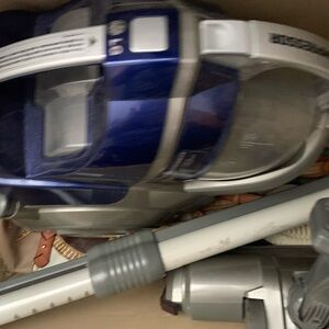 Dyson Blue and Gray Vacuum Cleaner
